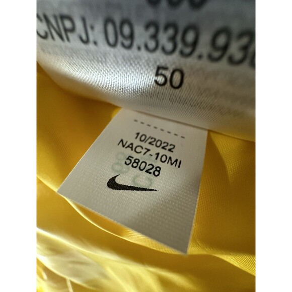 Nike Milwuakee Brewers Navy Yellow Dugout Performance Full Zip Jacket Men's M - Picture 13 of 16